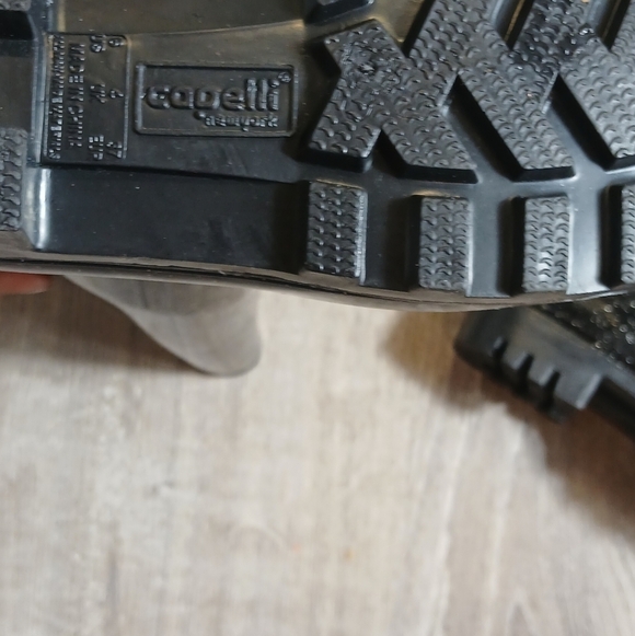 Codelli Black Glitter Women's Rain Boots. Size 6 - Picture 2 of 5